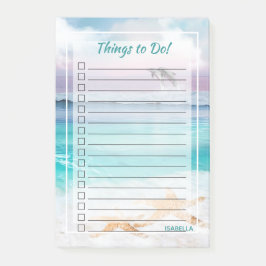 Ocean Beach Dolphins en Starfish - Dingen om te do Post-it® Notes