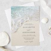 Ocean Beach Elegant Destination Wedding Kaart