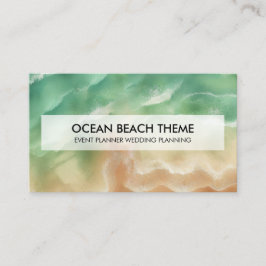 Ocean Beach Evenementen Planningsfeest Groen Zee Visitekaartje