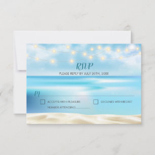 Ocean Beach Fairy Lights RSVP Antwoord
