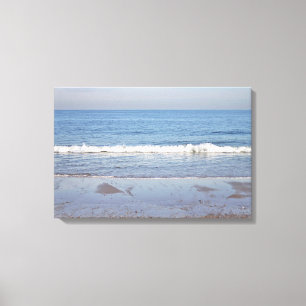 Ocean beach foto canvas afdruk