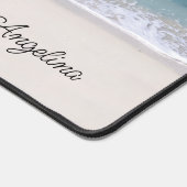 Ocean Beach Foto Script Naam Bureaumat (Hoek)