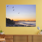Ocean Beach Fotografie Canvas Afdruk (Insitu (Woonkamer))