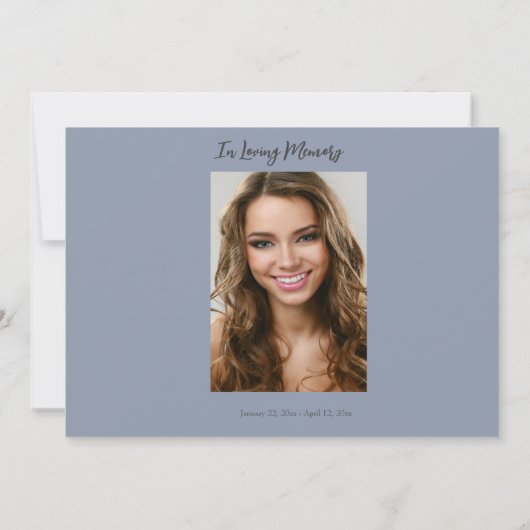 Ocean Beach Fotoviering van het Leven Bedankkaart (Achterkant)