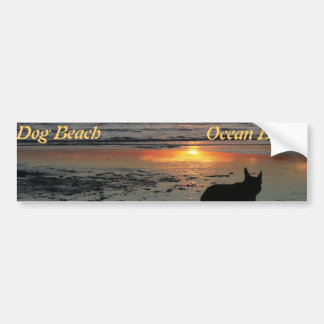 Ocean Beach, hondenstrandbumper sticker