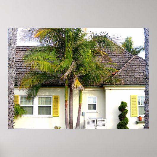 Ocean Beach house Poster (Voorkant)