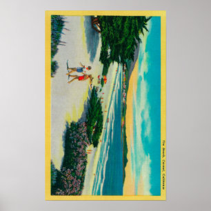 Ocean Beach in Carmel, CACarmel, CA Poster