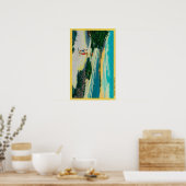 Ocean Beach in Carmel, CACarmel, CA Poster (Keuken)