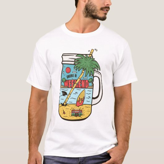 Ocean Beach Jar T-shirt (Voorkant)
