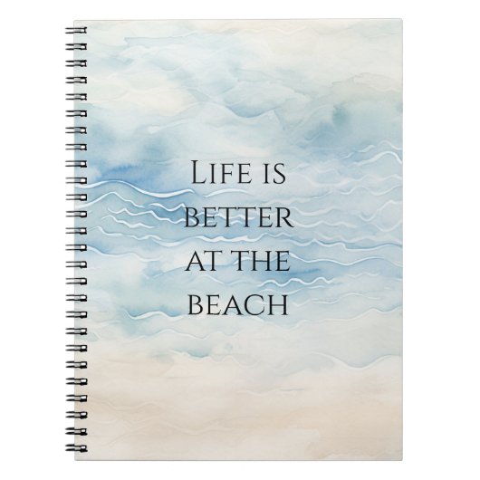 Ocean Beach Kust Notitieboek (Voorkant)