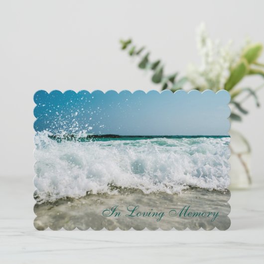 Ocean Beach Memorial bij de aankondiging van het Z (Staand voorkant)