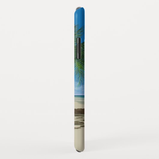 Ocean Beach met naam Case-Mate iPhone Case (Achterkant/rechts)