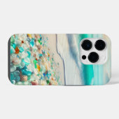  Ocean Beach met Zee Glass iPhone Hoesje (Achterkant horizontaal)