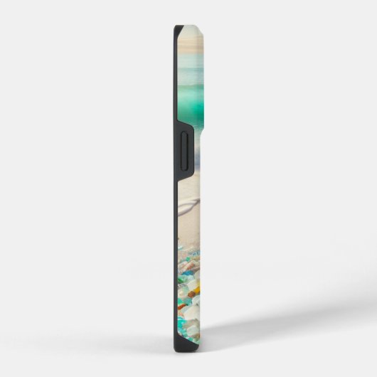  Ocean Beach met Zee Glass iPhone Hoesje (Rechterkant)