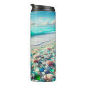 Ocean Beach met Zee Glass Thermosbeker (Geroteerd rechts)