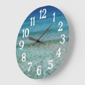 Ocean Beach Mooi Uitzicht Clock Grote Klok (Hoek)