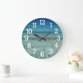 Ocean Beach Mooi Uitzicht Clock Grote Klok (Huis)