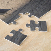 Ocean Beach Natuur Fotografie Kunst Puzzel Zeemeeu Legpuzzel (Zijkant)