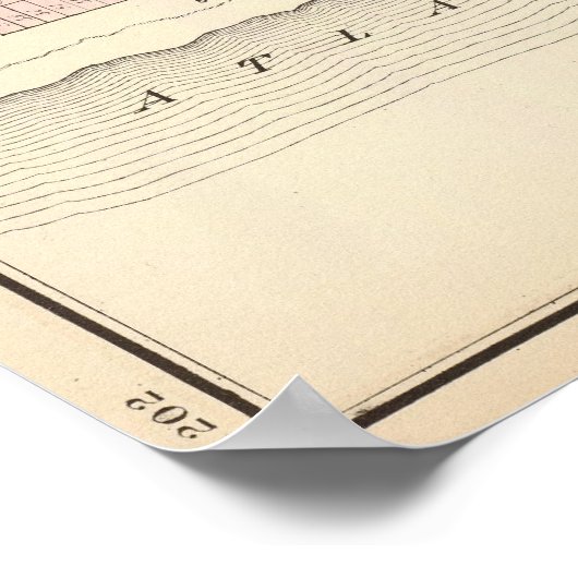 Ocean Beach, New Jersey Poster (Hoek)