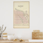 Ocean Beach, New Jersey Poster (Keuken)