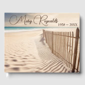 Ocean Beach Omheining Herdenkingsdienst Gastenboek (Voorkant)
