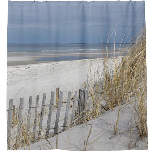 Ocean Beach on Kaap Cod Douchegordijn (Voorkant)