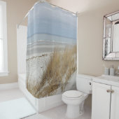 Ocean Beach on Kaap Cod Douchegordijn (In situ)