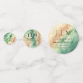 Ocean Beach Party Seizoen zomer Confetti (Achterkanten)