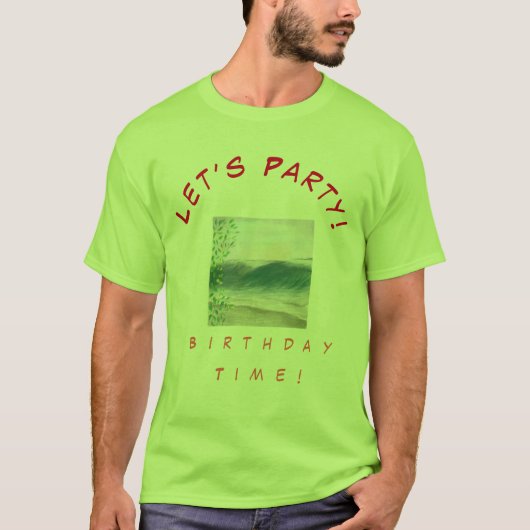 Ocean Beach Party T-Shirt Celebration (Voorkant)