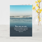 Ocean Beach pastoor Apprecidership Kaart (Gele Bloem)