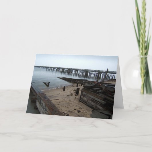 Ocean Beach Peir Kaart (Voorkant)