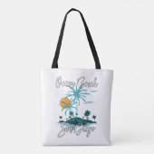 Ocean Beach San Diego Tote Bag (Achterkant)