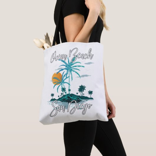 Ocean Beach San Diego Tote Bag (Dichtbij)