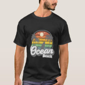 Ocean Beach San Diego Vakantie Californië Beach T-shirt (Voorkant)