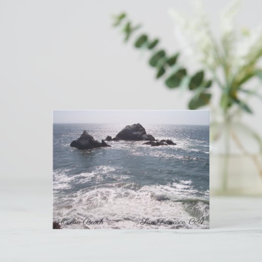 Ocean Beach San Francisco, CA Briefkaart (Staand voorkant)