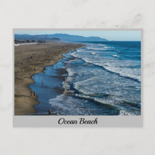 Ocean Beach San Francisco Ca Briefkaart