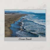 Ocean Beach San Francisco Ca Briefkaart (Voorkant)