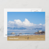 Ocean Beach San Francisco California Producten Briefkaart (Voorkant / Achterkant)
