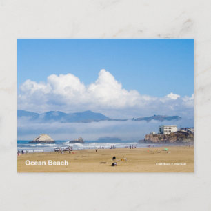 Ocean Beach San Francisco California Producten Briefkaart