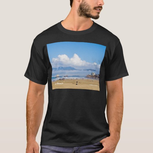Ocean Beach San Francisco California Products T-shirt (Voorkant)