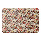Ocean Beach Sandy Sea Shells Patroon Badmat (Voorkant)