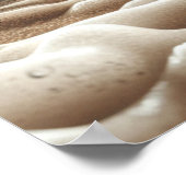 Ocean Beach Scène Kustzonsondergang Wall Art Poster (Hoek)