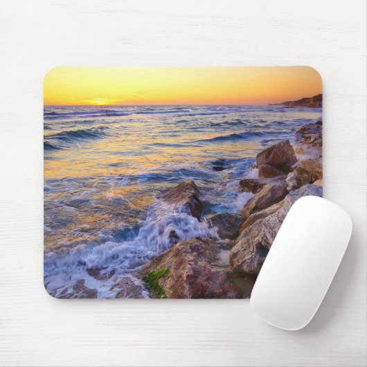 Ocean Beach Scene Muismat (Met muis)