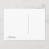 Ocean Beach Scene sparen de Datum Aankondigingskaart (Achterkant)