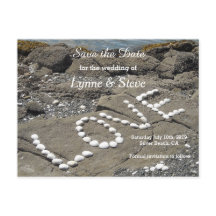 Ocean Beach Scene sparen de Datum