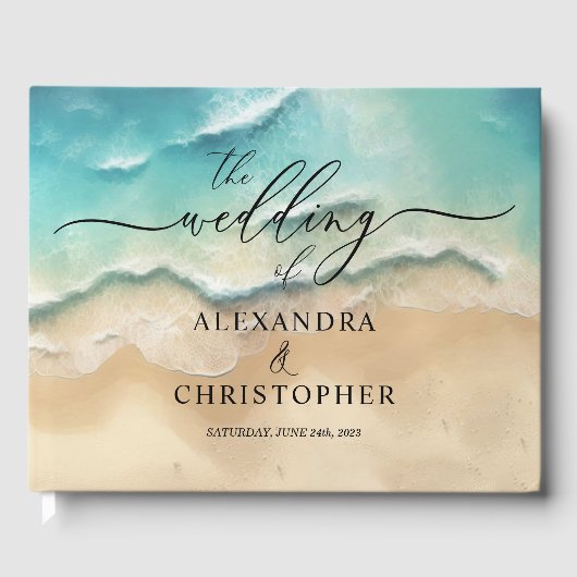 Ocean Beach Schattigee Signature Zomergast Gastenboek (Voorkant)