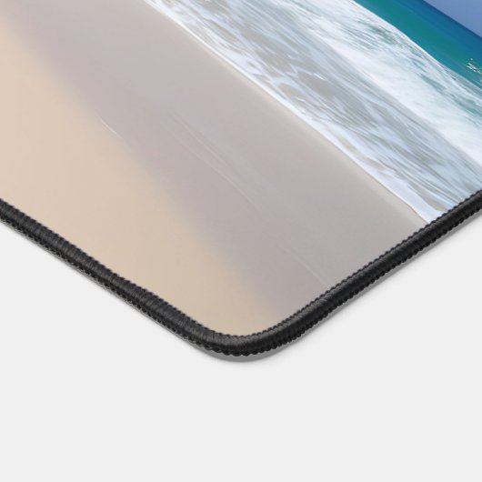 Ocean Beach, schelpen en palmbomen Bureaumat (Hoek)