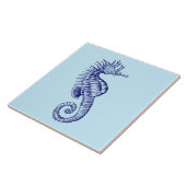 Ocean Beach Seahorse Tegeltje (Zijkant)