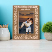 Ocean Beach Seaweed en Seashells Border Gegraveerde Lijstjes