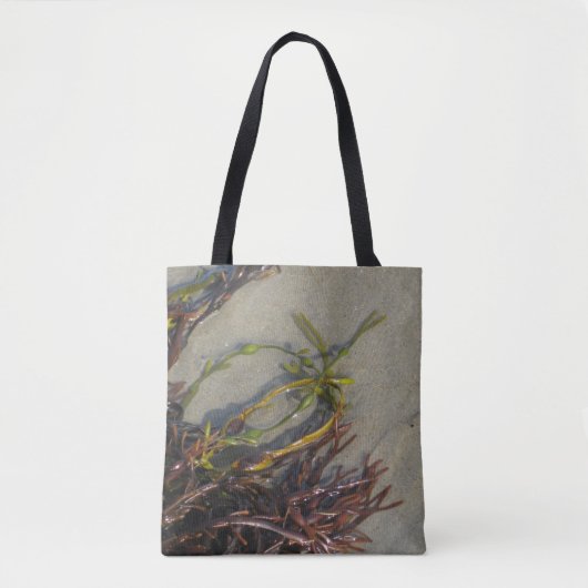 Ocean Beach Seaweed Tote Bag (Voorkant)